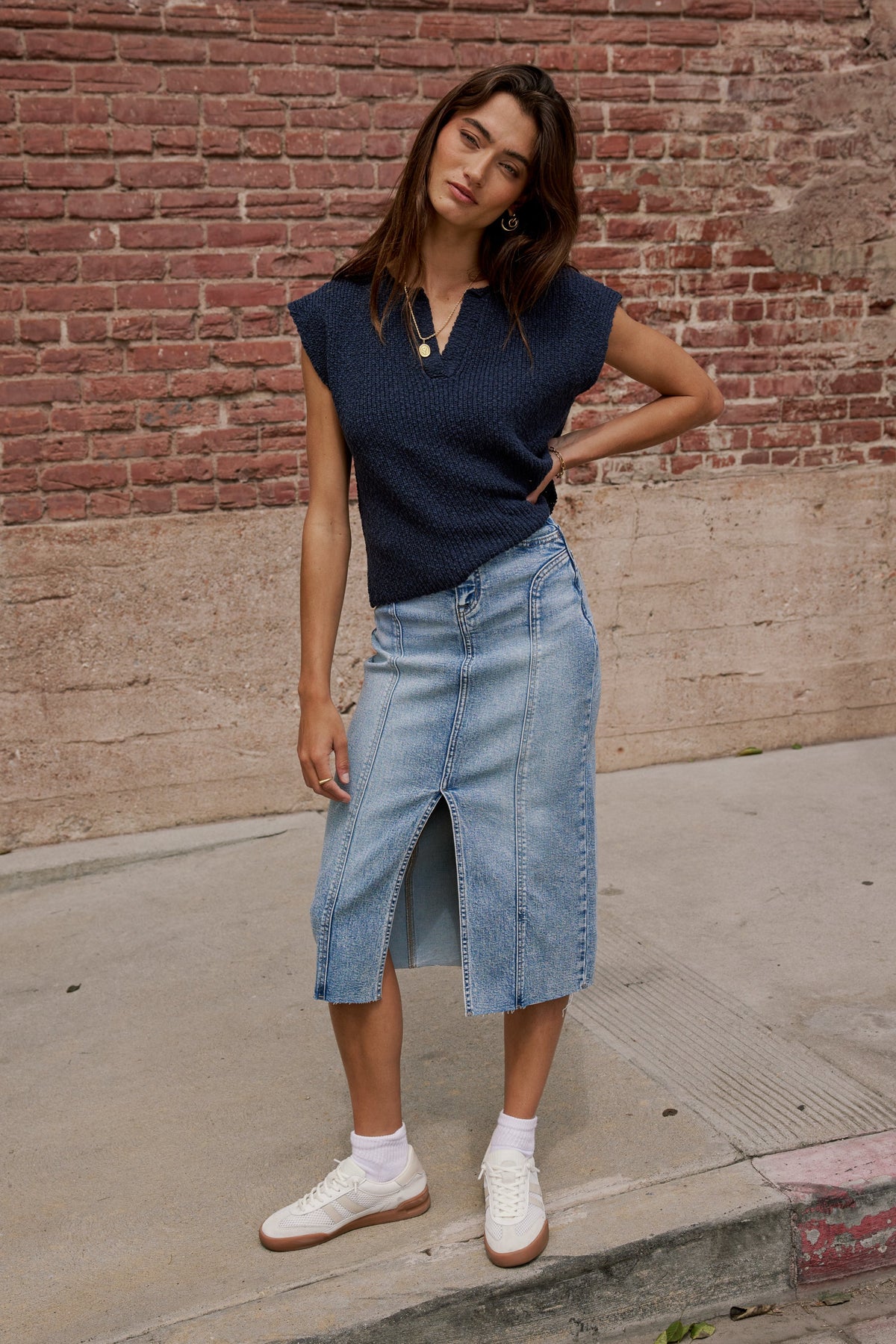 Aylin Sweater in Navy - FINAL SALE