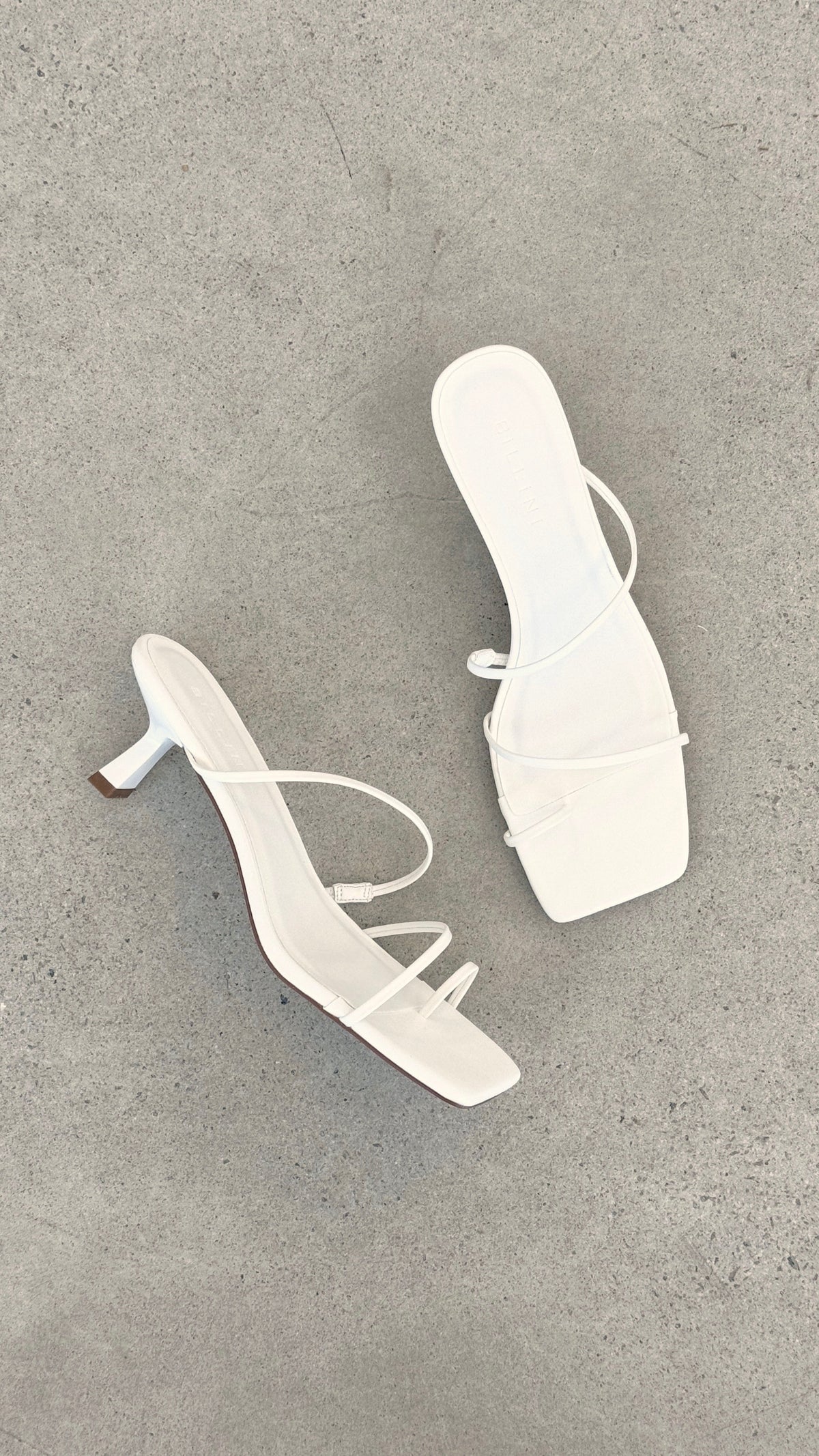 Mabel Heel - White