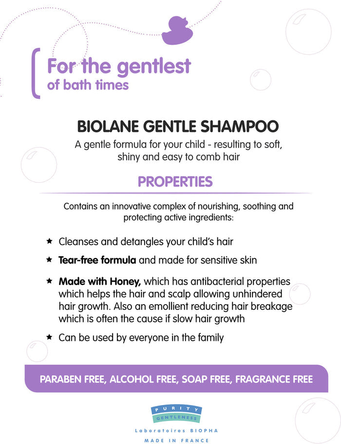 Biolane Gentle Shampoo 350ml