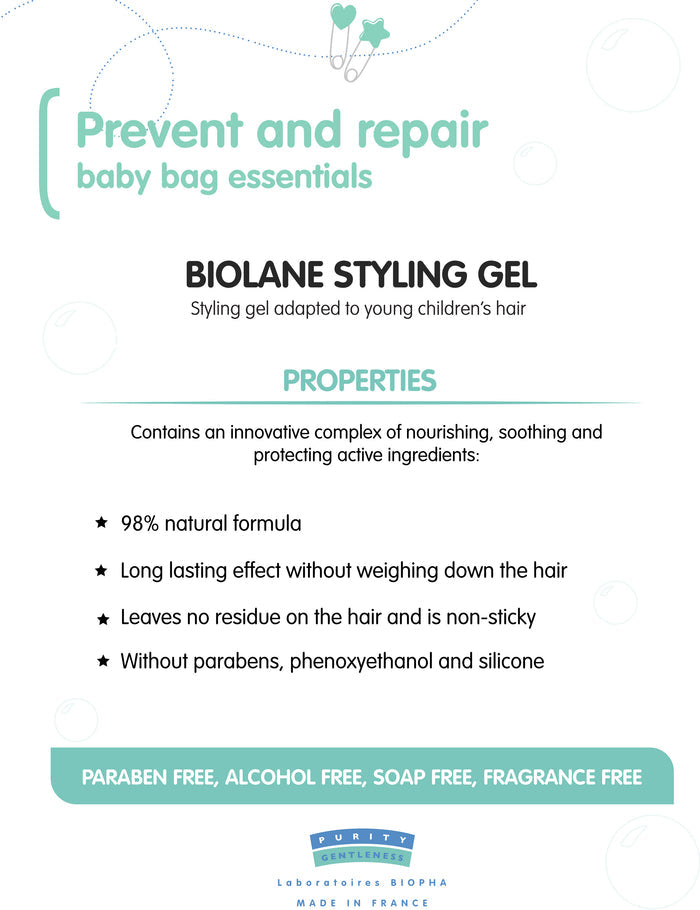 Biolane Styling Hair Gel 100ml