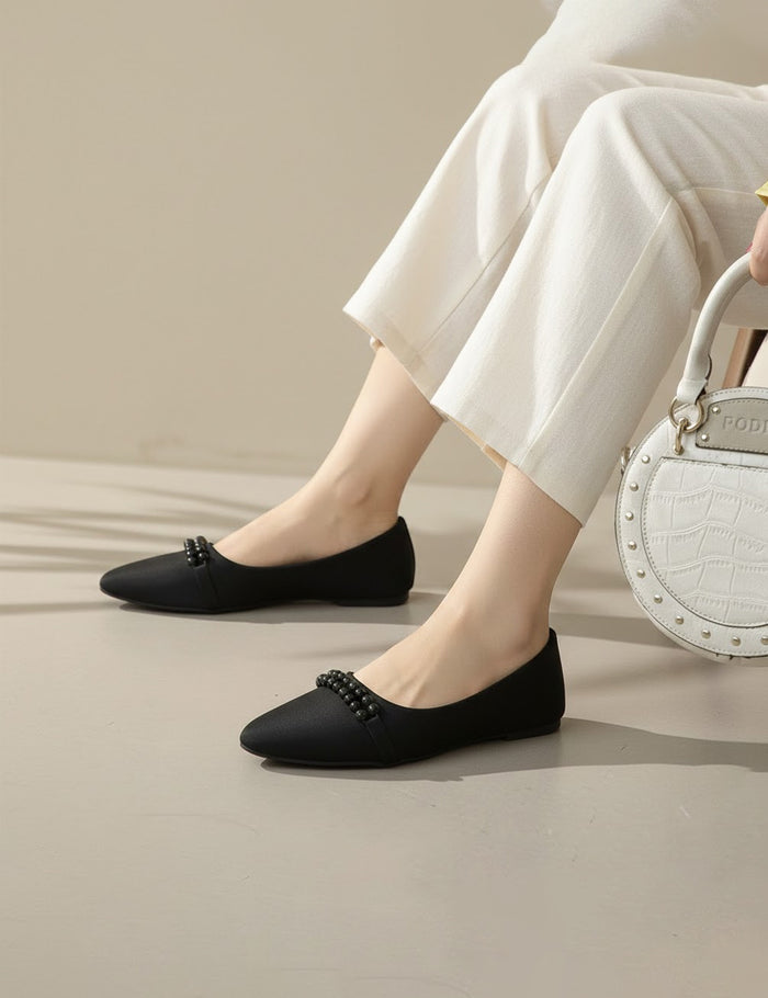 Black Winter Pumps