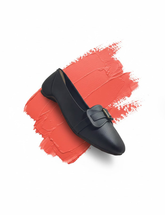 Black Winter Pumps