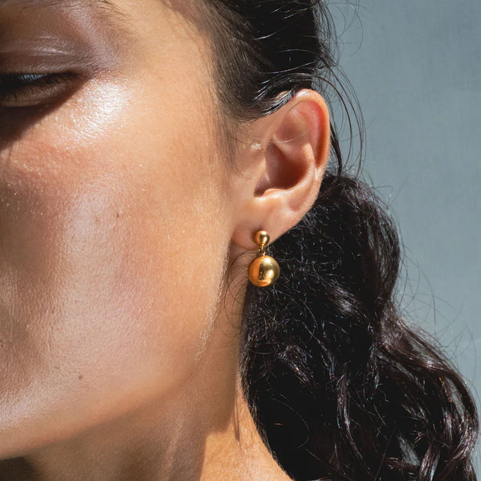 Drop Of Gold Earrings