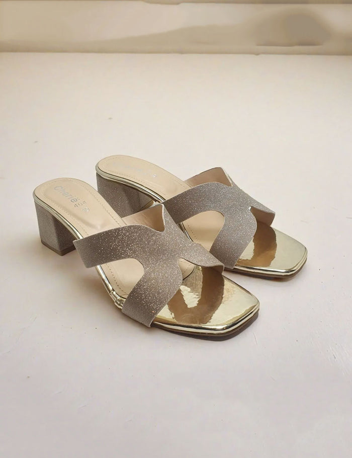 Golden Casual Slippers