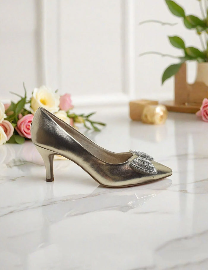 Golden Coat Shoes