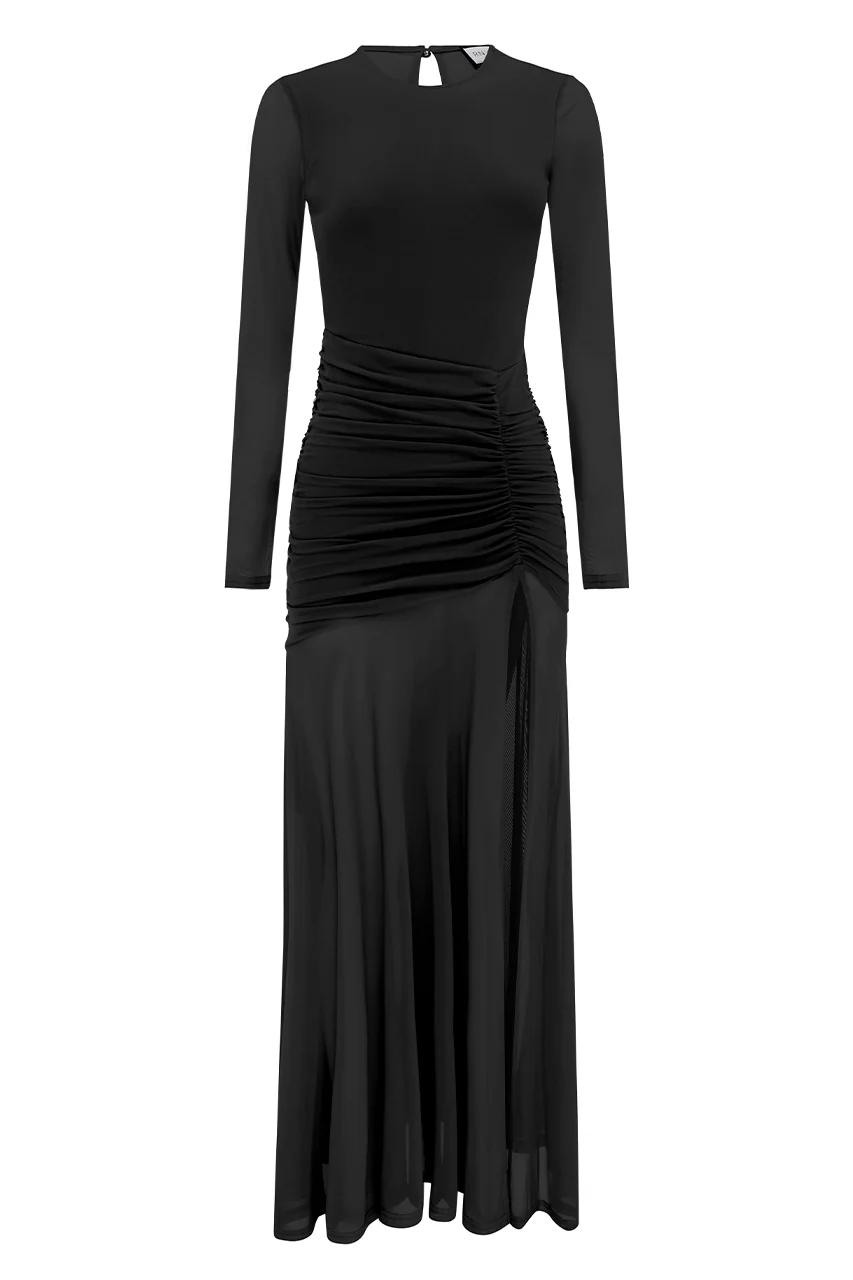 Olivia Maxi Dress - Black