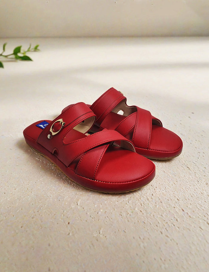 Maroon Soft Slippers