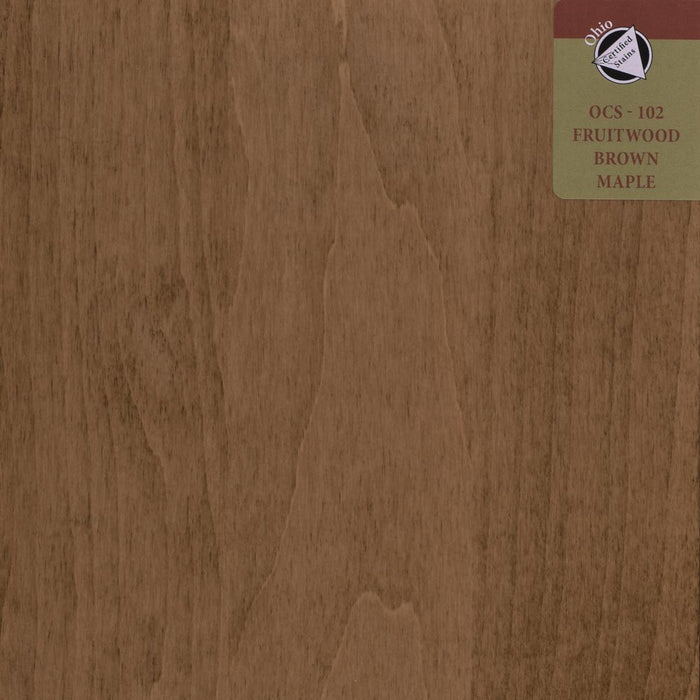 OCS 102 - FRUITWOOD - Brown Maple Sample