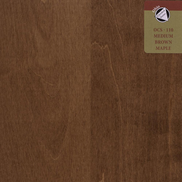 OCS 110 - MEDIUM - Brown Maple Sample