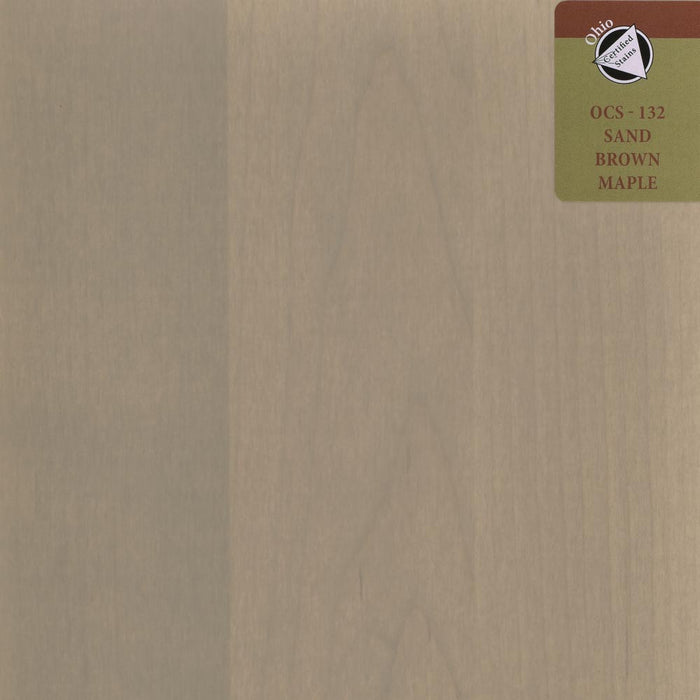 OCS 132 - SAND - Brown Maple Sample