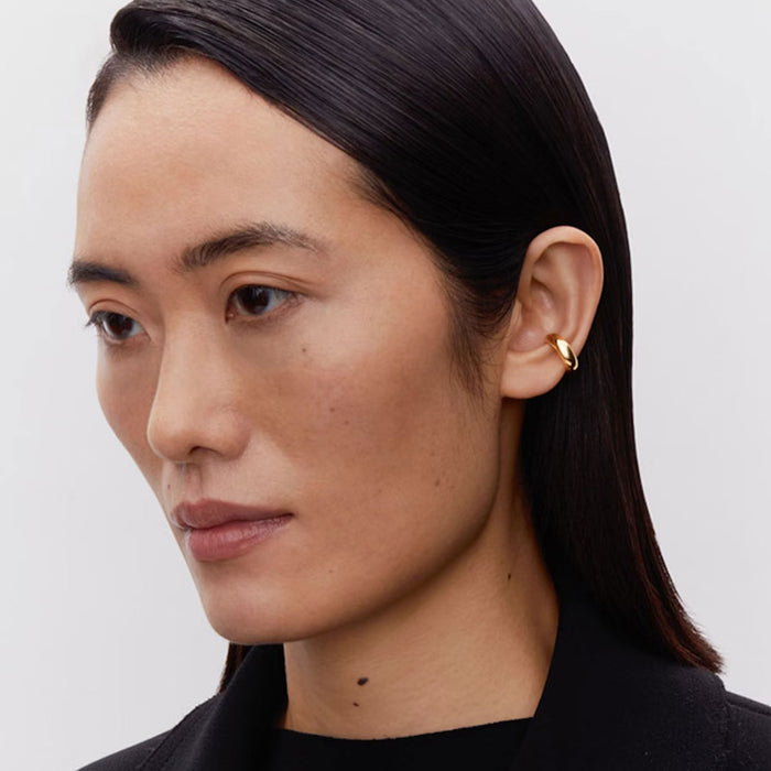 Omotesando Chuck Ear Cuff, Gold