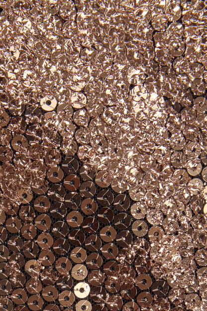 Embellished Corset A-line Mini Dress in Black Gold Foil
