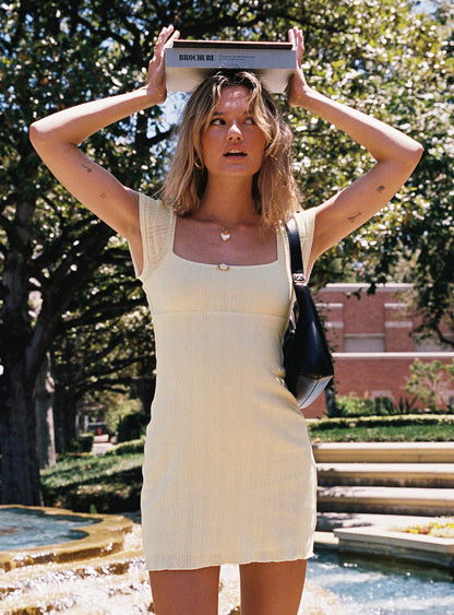 Atticka Mini Dress Yellow