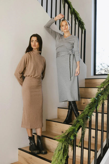 Adelle Wrap Maxi Dress - FINAL SALE