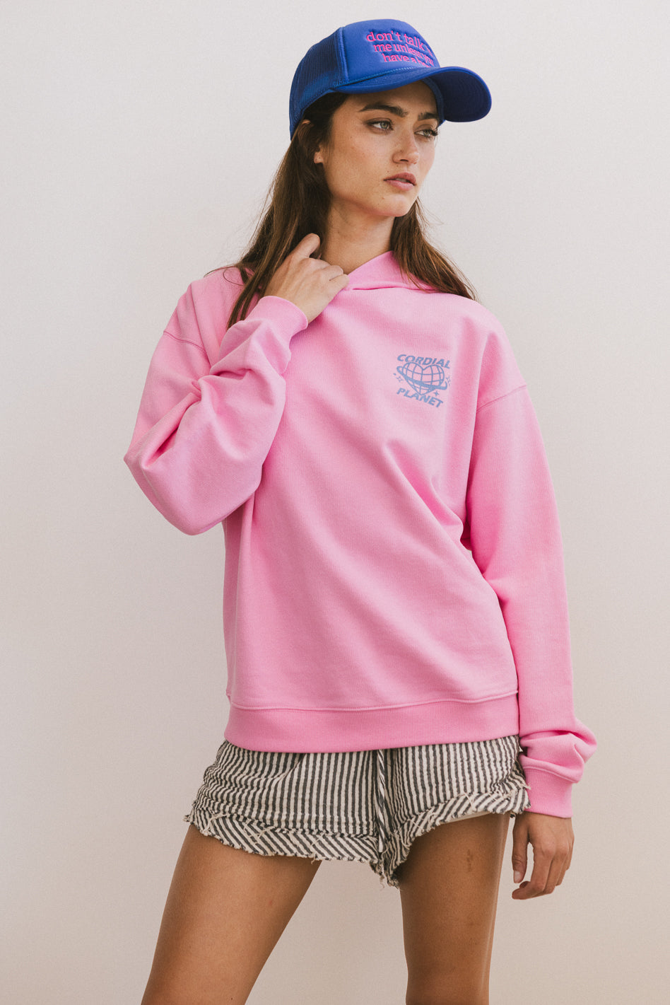 Cordial Planet Oversized Hoodie - FINAL SALE