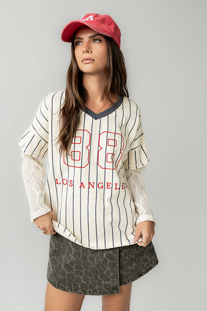 Home Run Oversized Tee - FINAL SALE