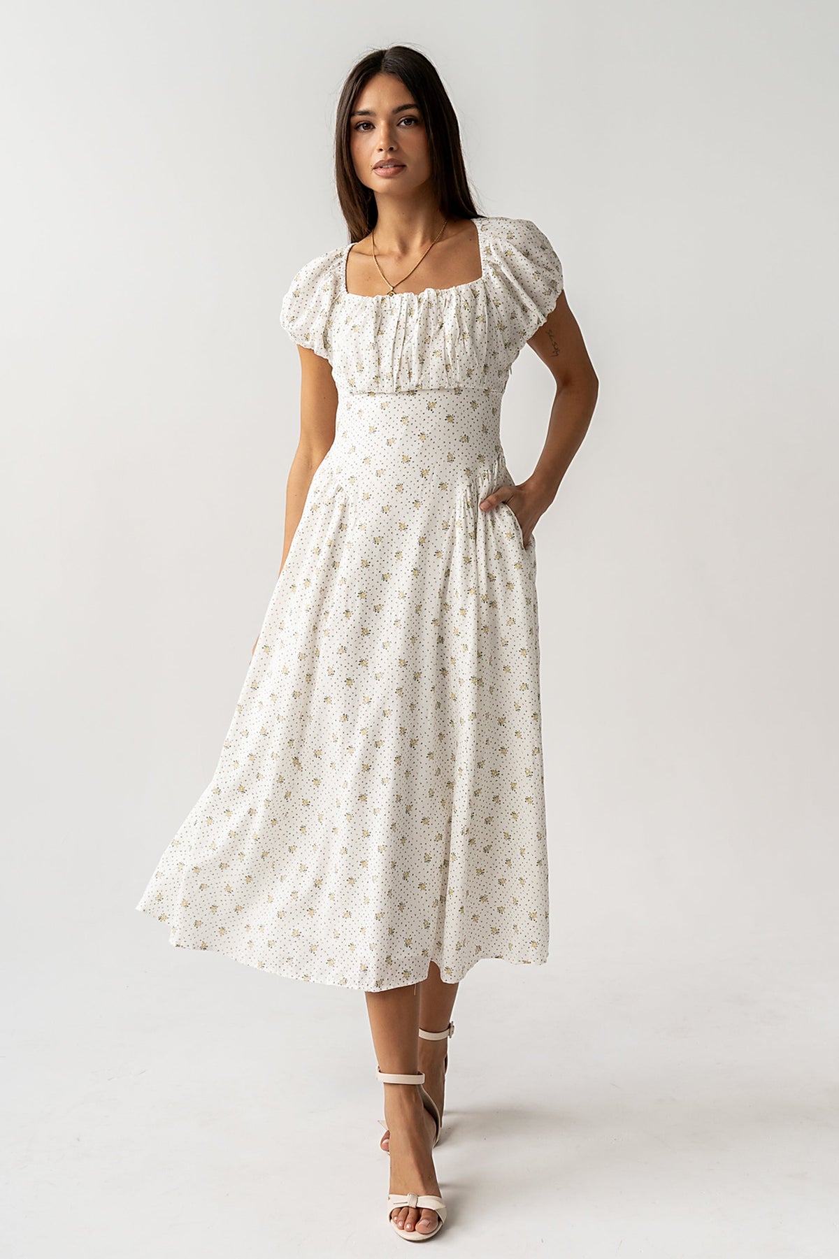 Freda Floral Maxi Dress