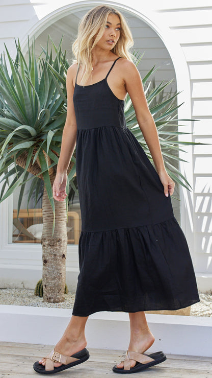 Nico Maxi Dress - Black