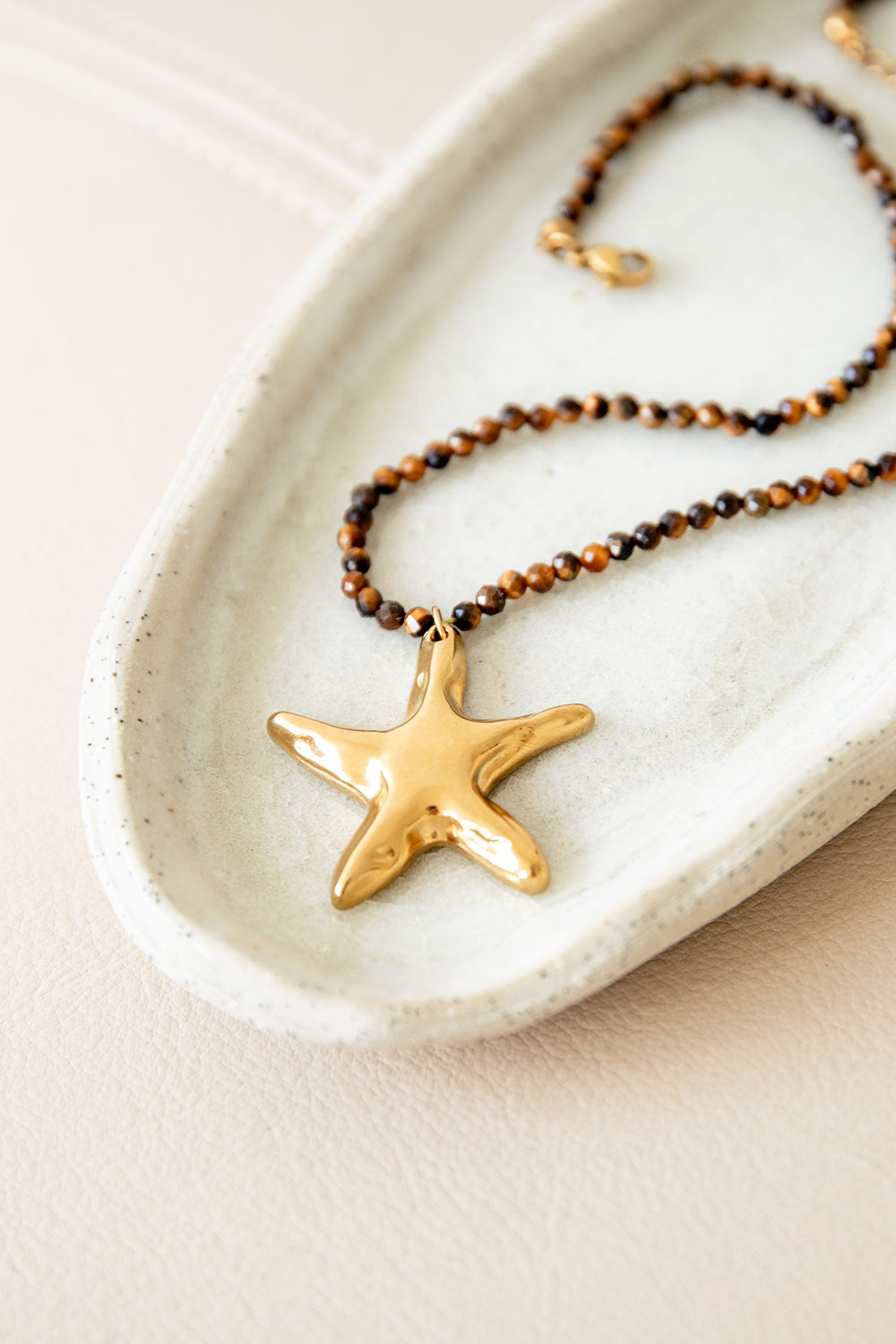 Beaded Star Necklace
