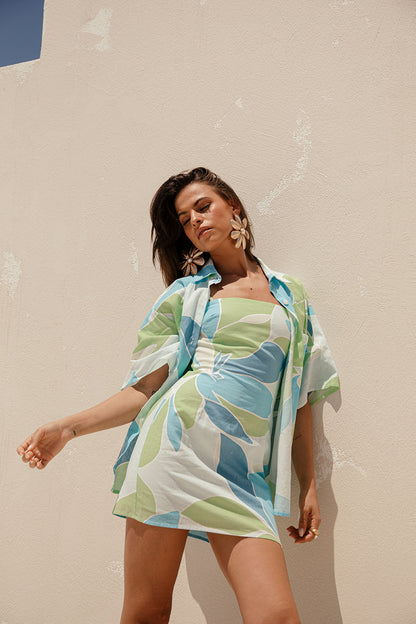 SAMPLE-Amira Top - Magnolia Blue