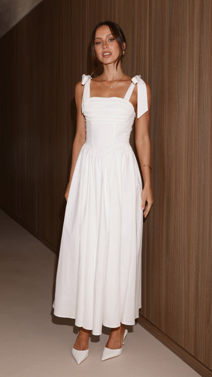 Haisley Maxi Dress - White