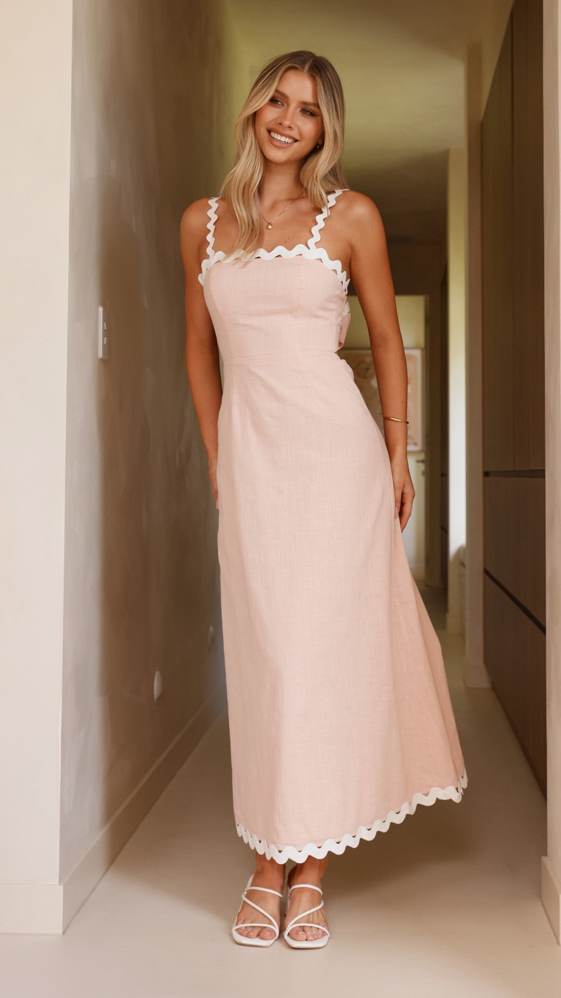 Fiora Maxi Dress - Pink