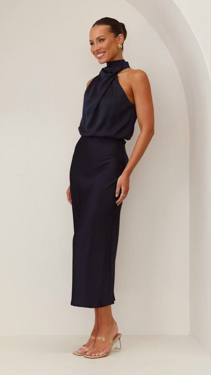 Esther Maxi Dress - Navy