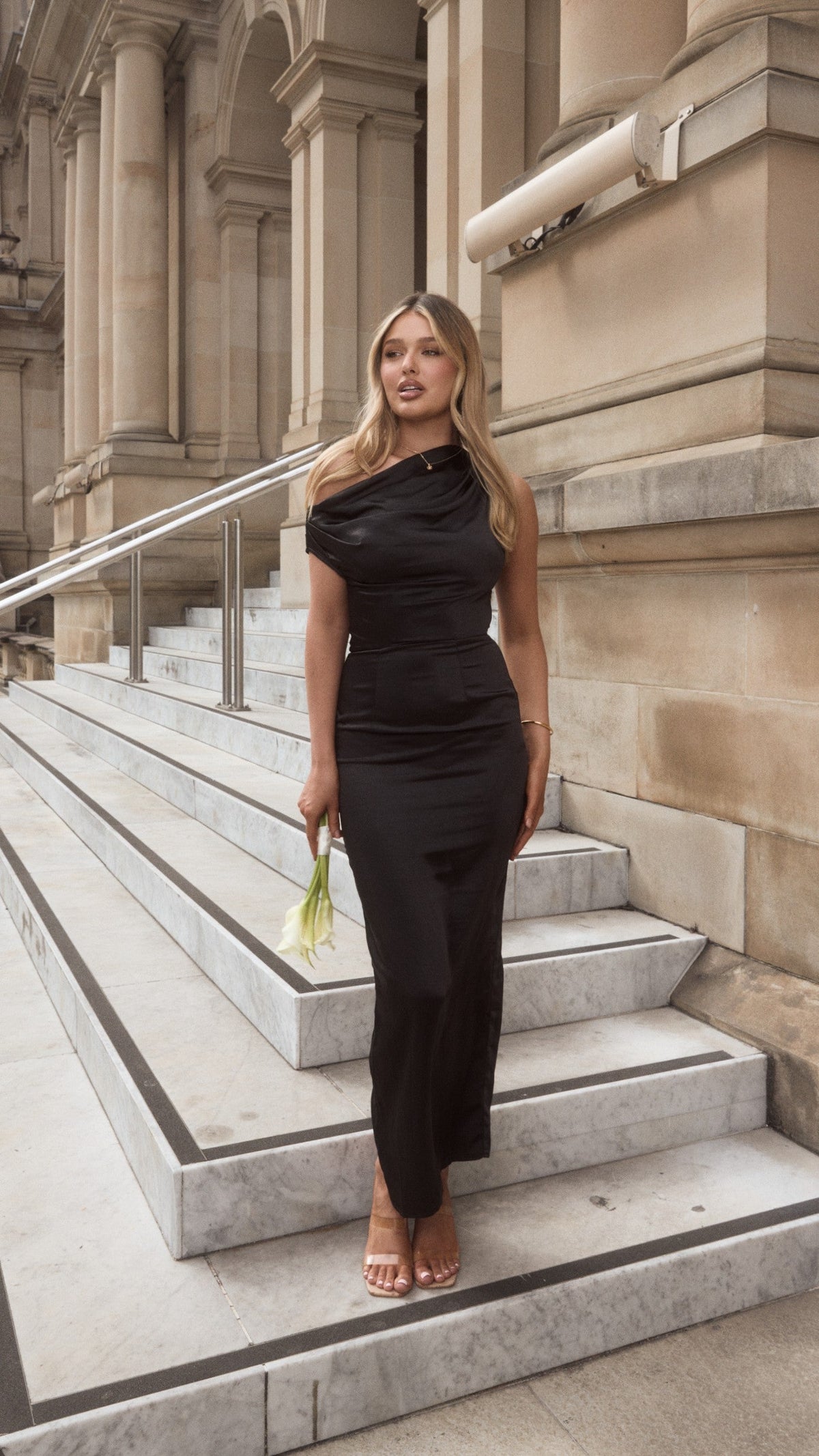 Harlowe Maxi Dress - Black