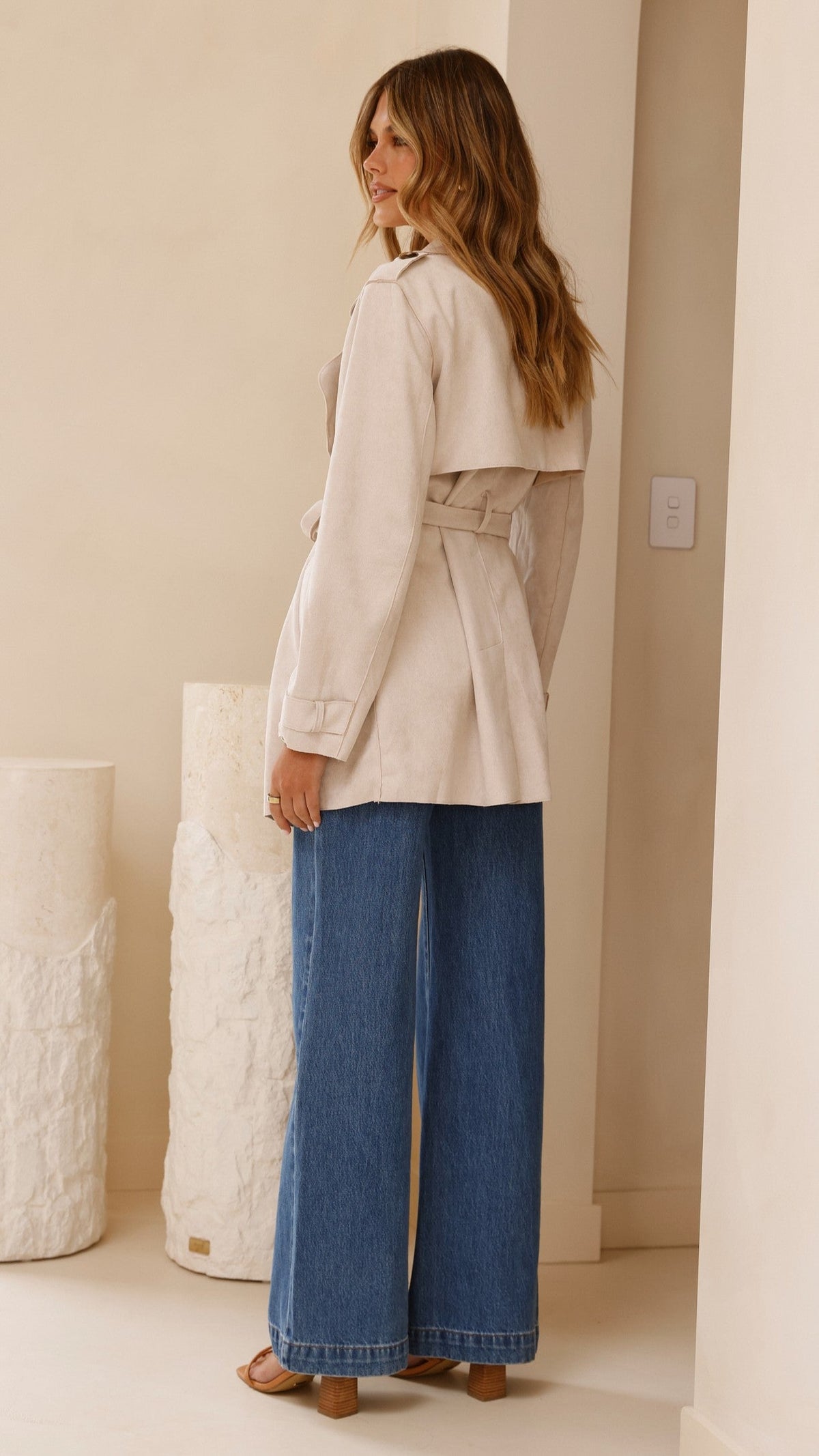 Jaya Coat - Natural