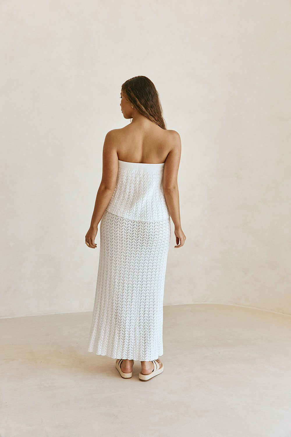 Maria Dress - White