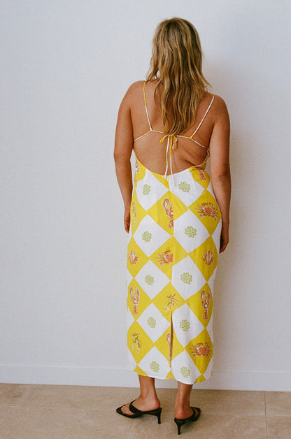 Honey Dress - Oceano Yellow