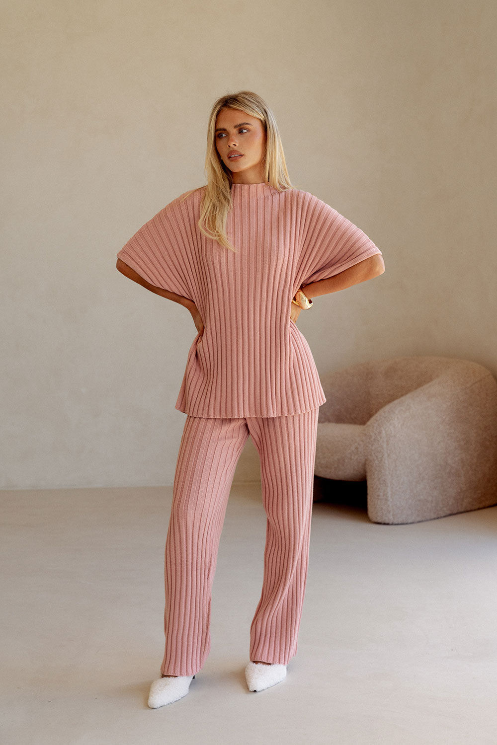 Celine Pants - Blush