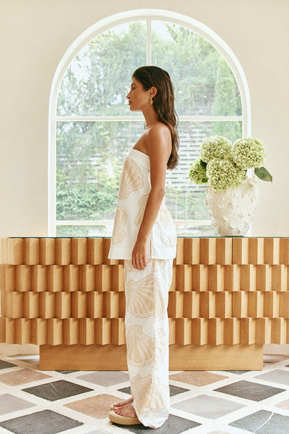 Bahari Pants - Coastal Shell