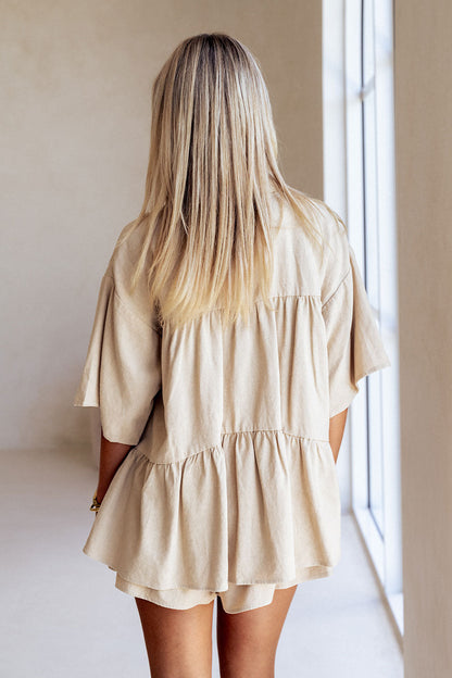 Luna Top - Beige