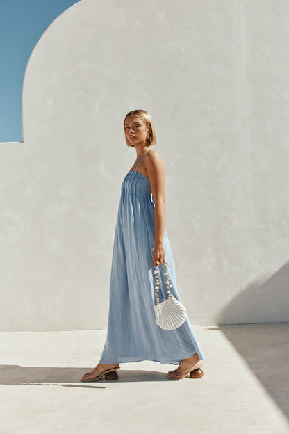 SAMPLE-Ada Dress - Blue