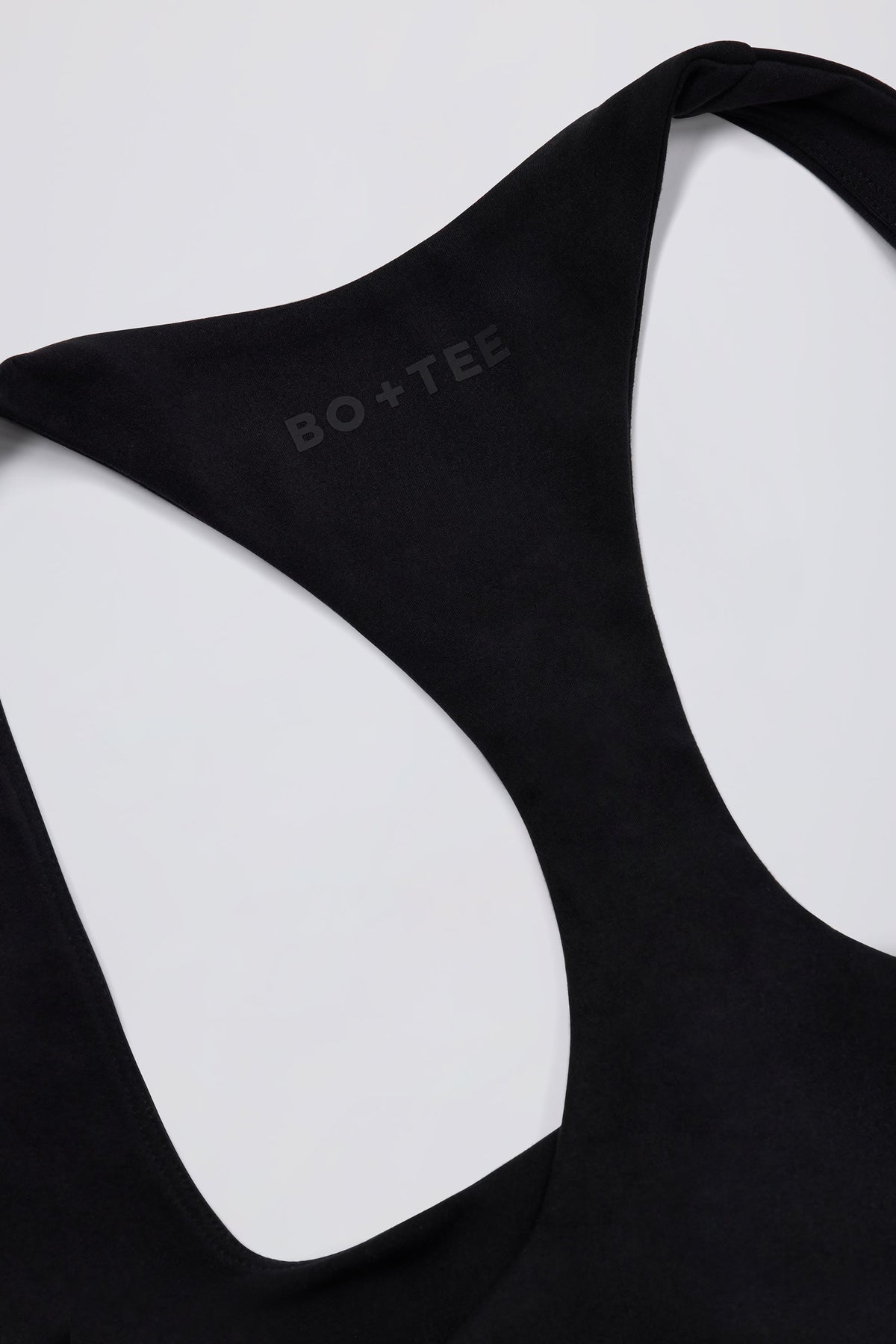 Soft Active Racerback Tank Top in Black