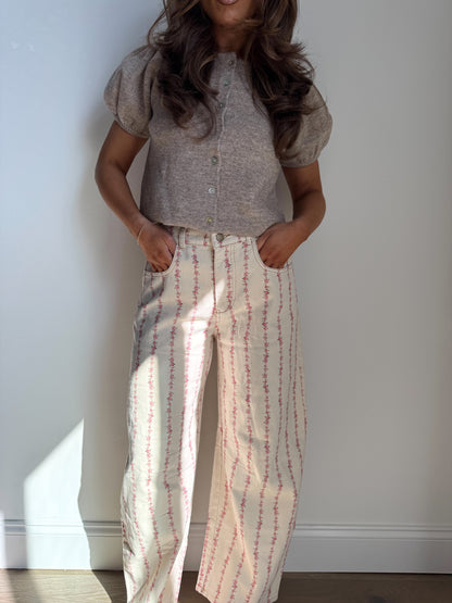 Darling Puff Cardigan Sweater ( mocha & crème now open for pre-order)