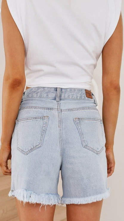 Harlow Shorts - Denim
