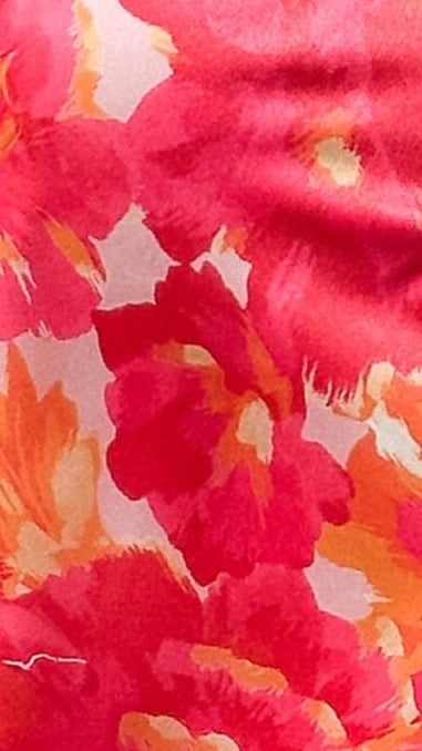 Miya Mini Dress - Pink/Red Floral
