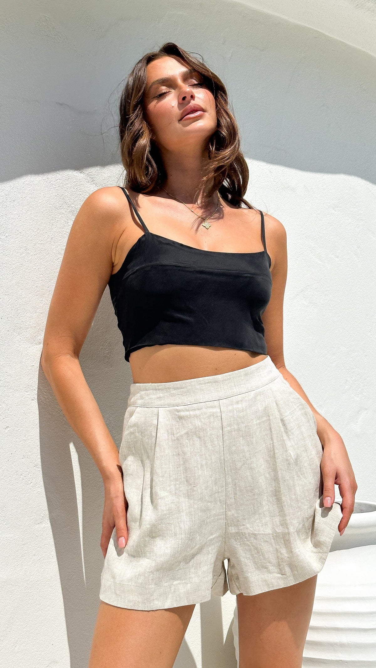 Tillie Shorts - Natural