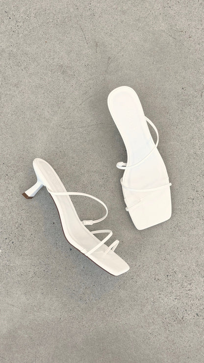 Mabel Heel - White