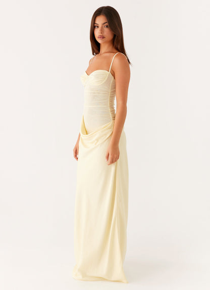 Romy Maxi Dress - Yellow