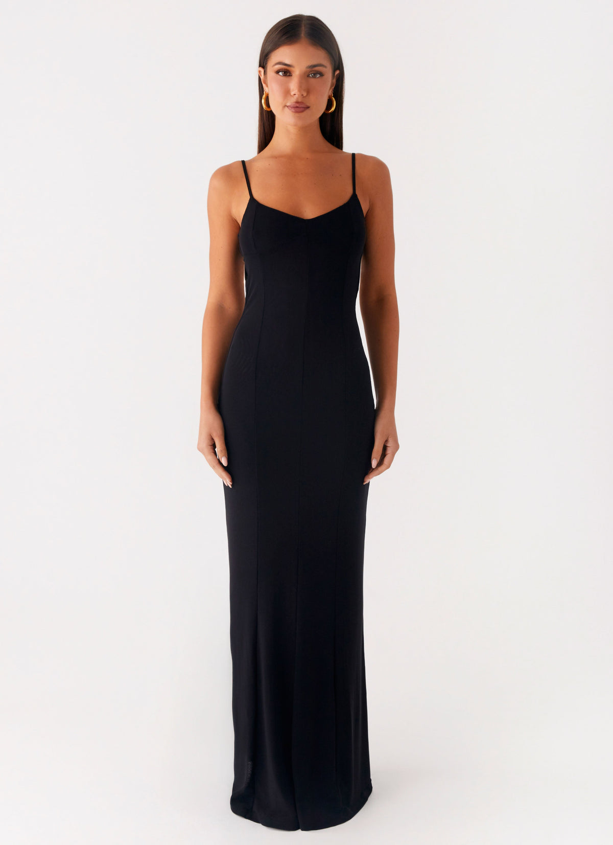 Serene Escape Maxi Dress - Black