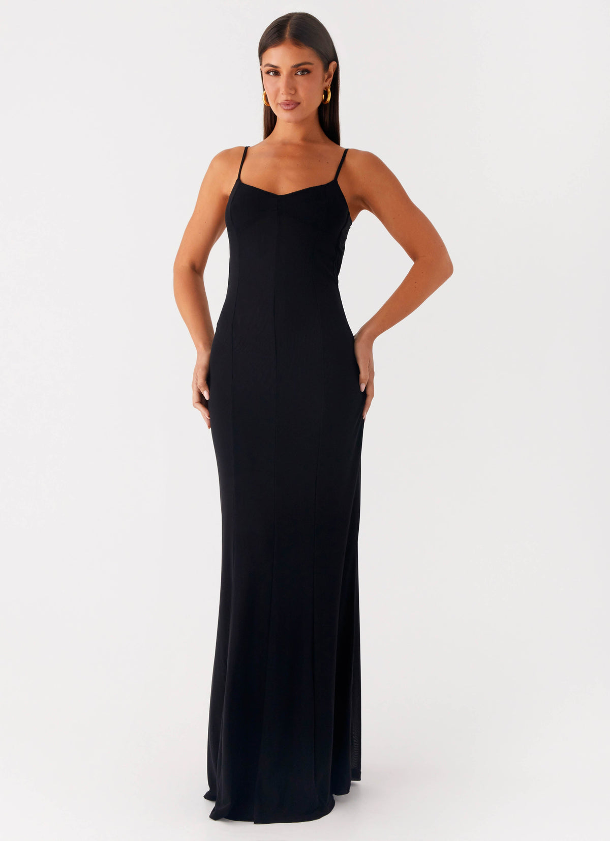 Serene Escape Maxi Dress - Black