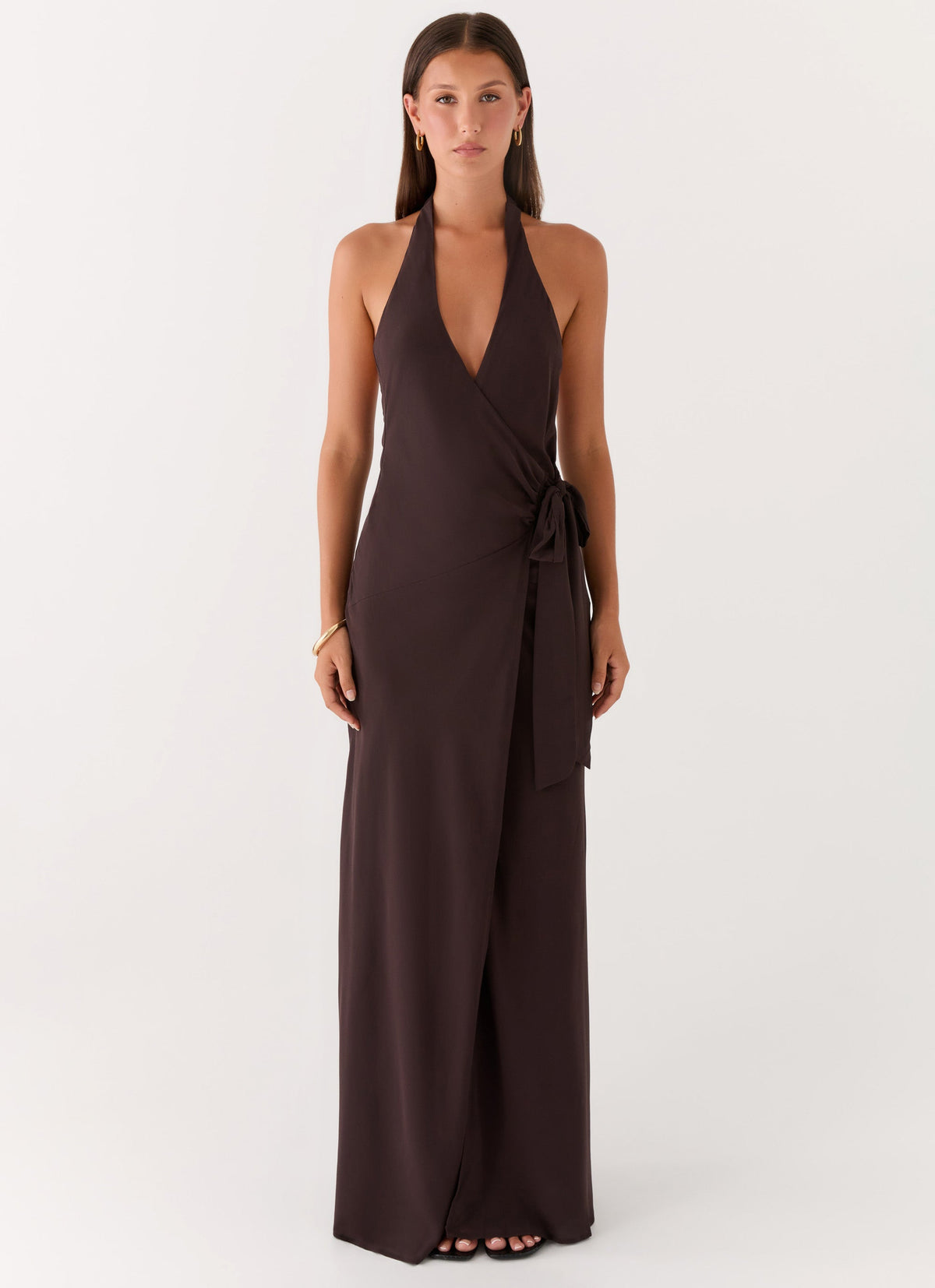 So Chic Maxi Dress - Cool Chocolate