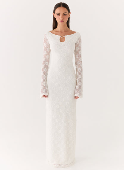 Theresea Maxi Dress - White