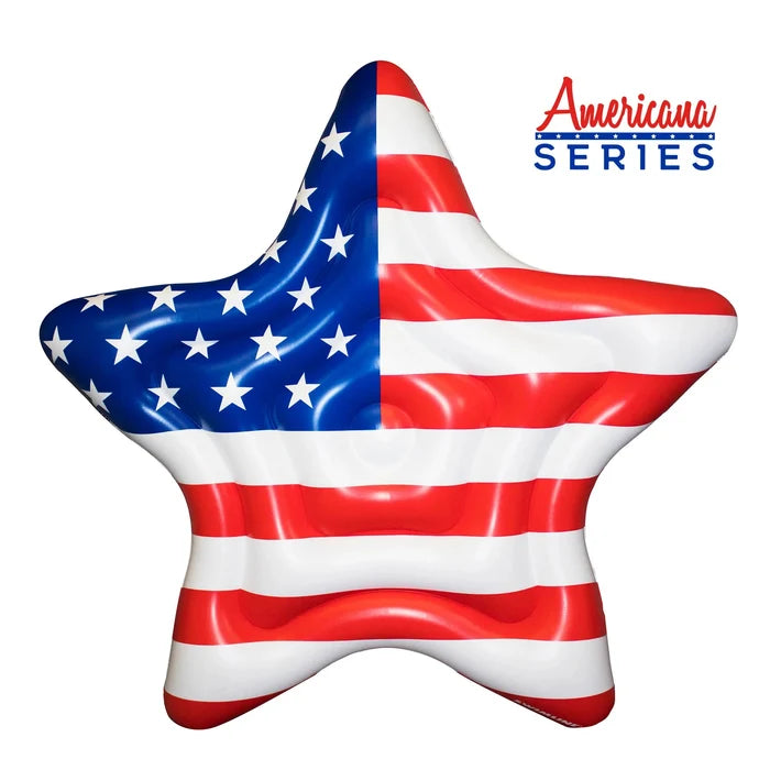 Americana Star Island Float - Great Backyard Place
