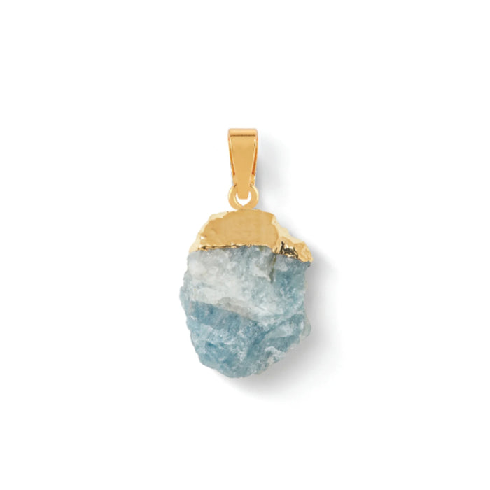 Aquamarine Pendant, Gold