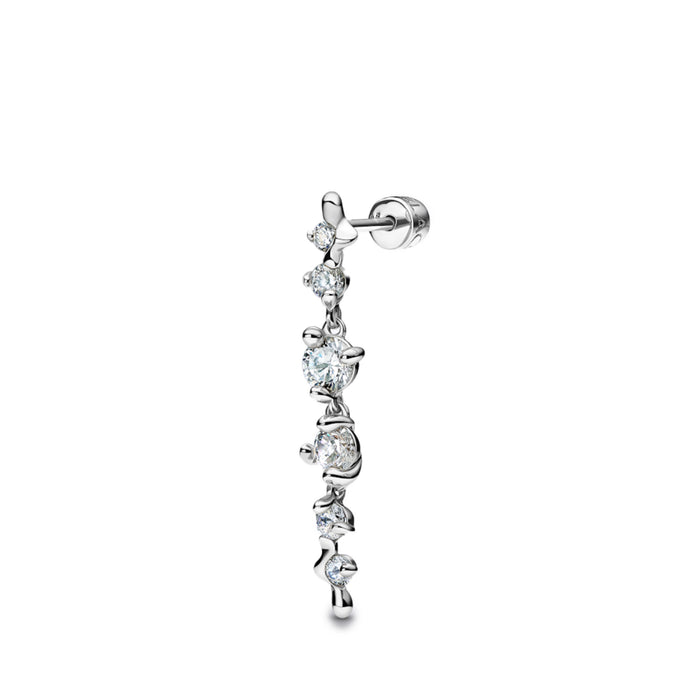 Arctic Earring Medium, Silver