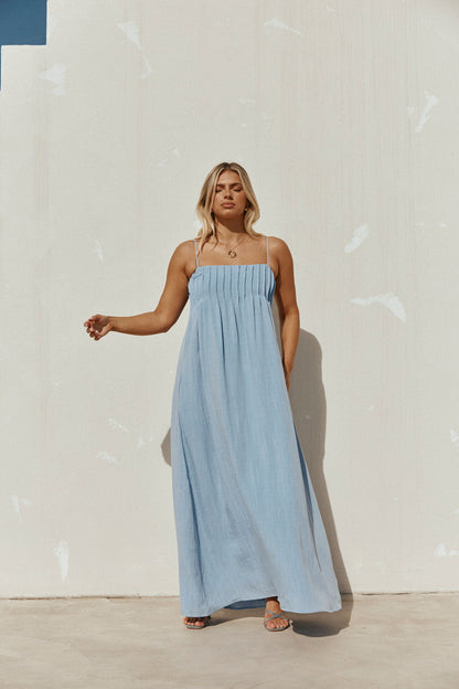 SAMPLE-Ada Dress - Blue
